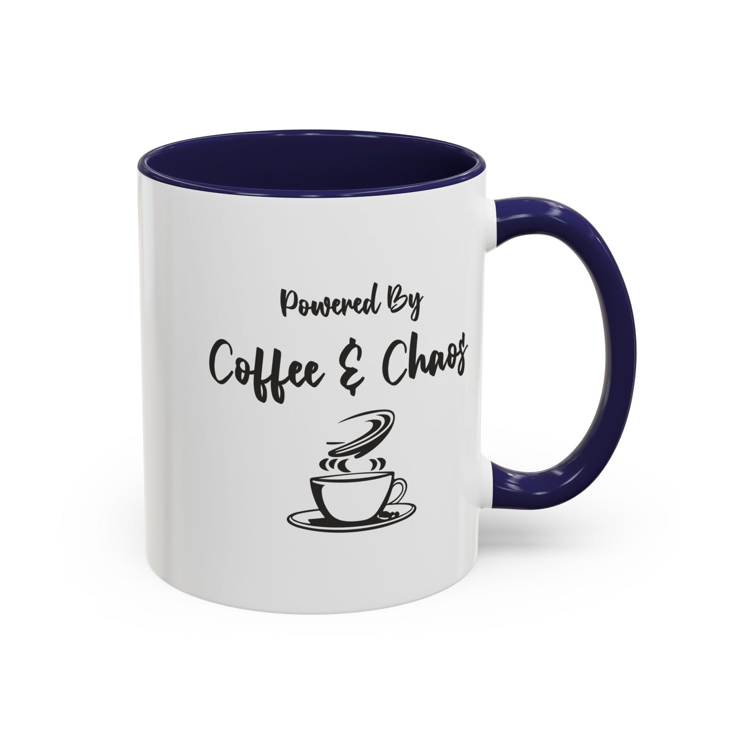 Coffee & Chaos Accent Coffee Mug