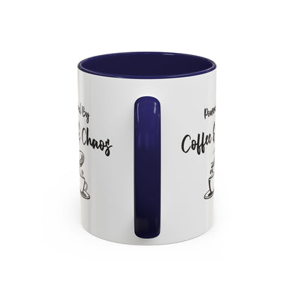 Coffee & Chaos Accent Coffee Mug