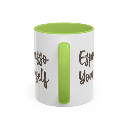 Espresso Yourself Accent Coffee Mug