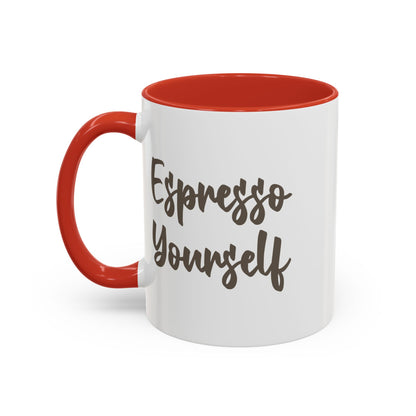 Espresso Yourself Accent Coffee Mug