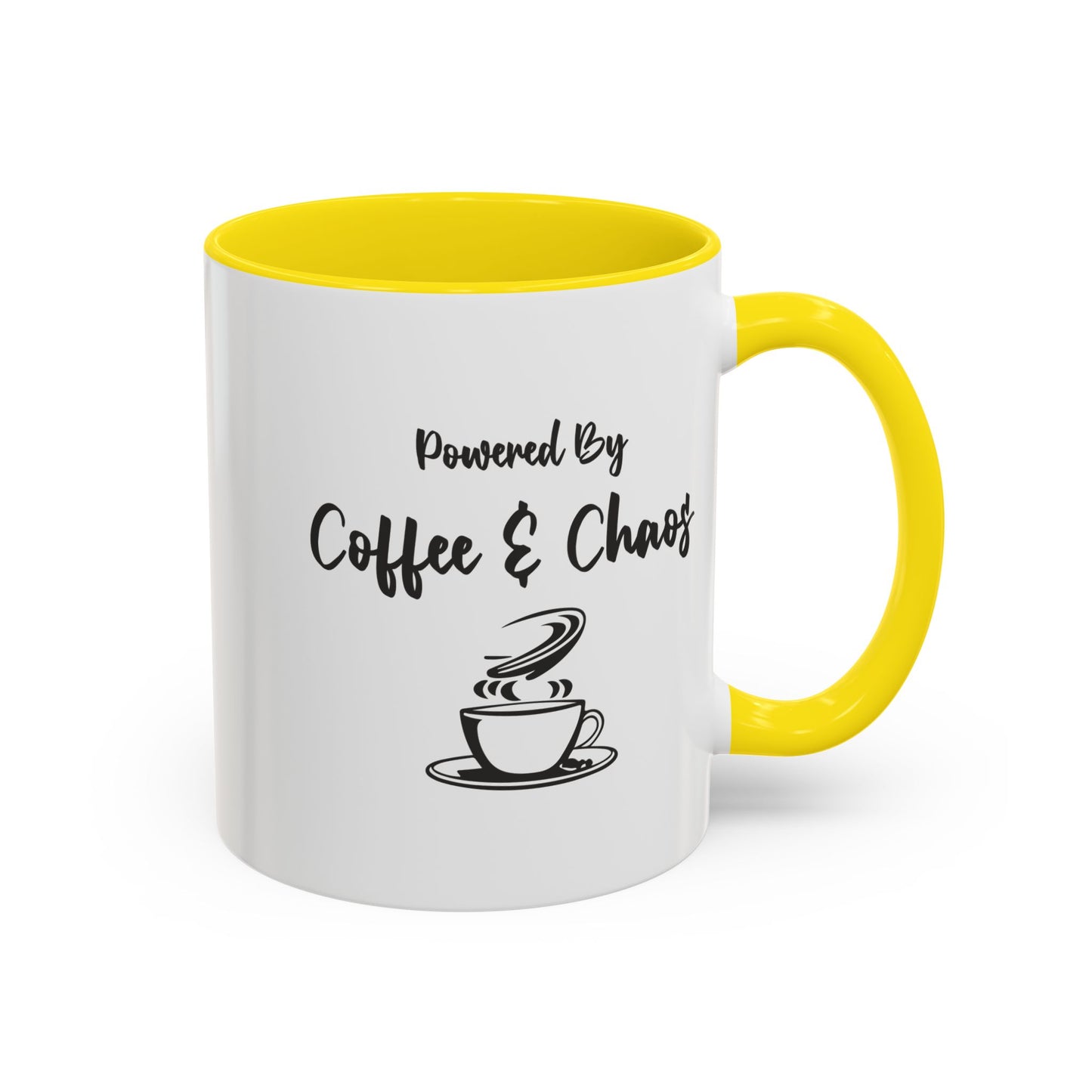 Coffee & Chaos Accent Coffee Mug