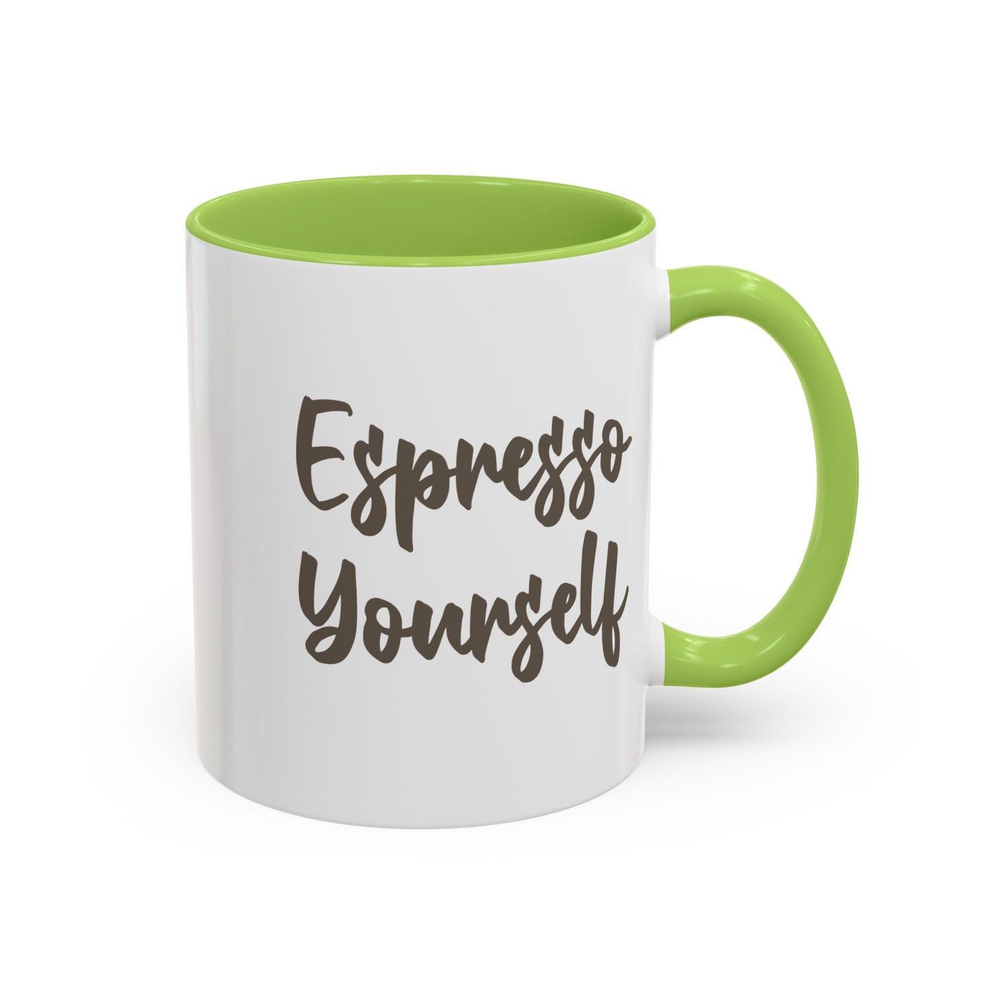 Espresso Yourself Accent Coffee Mug