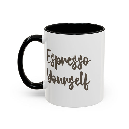 Espresso Yourself Accent Coffee Mug