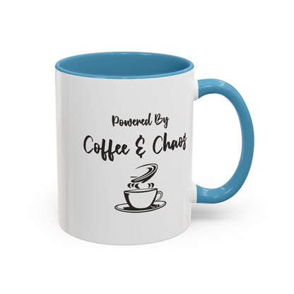 Coffee & Chaos Accent Coffee Mug