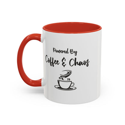 Coffee & Chaos Accent Coffee Mug