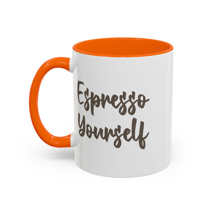 Espresso Yourself Accent Coffee Mug