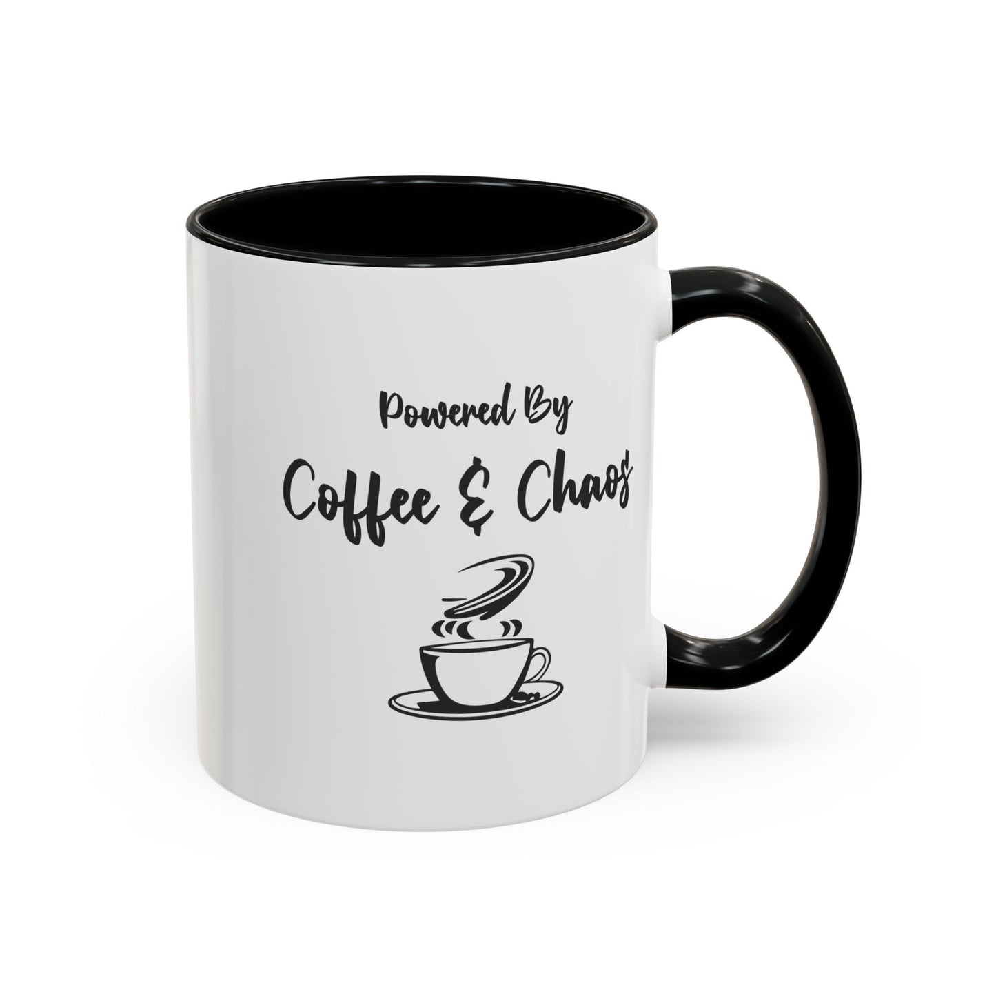 Coffee & Chaos Accent Coffee Mug