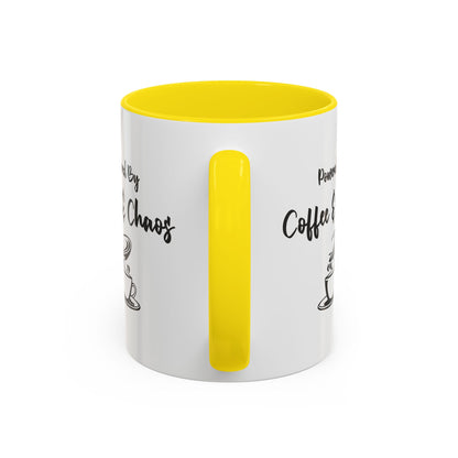 Coffee & Chaos Accent Coffee Mug