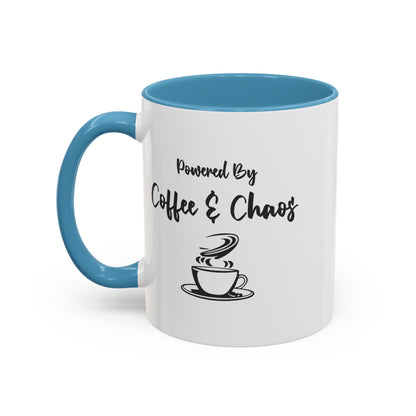 Coffee & Chaos Accent Coffee Mug