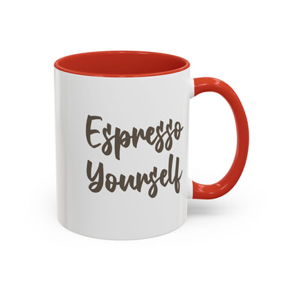 Espresso Yourself Accent Coffee Mug