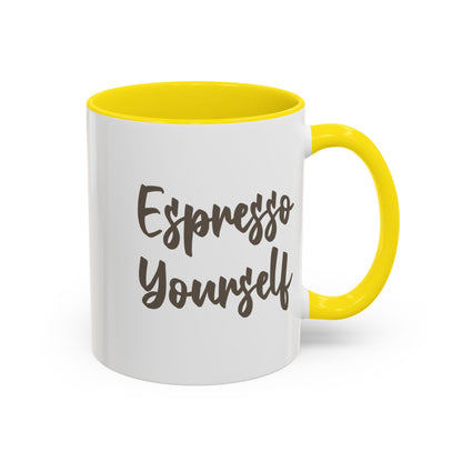 Espresso Yourself Accent Coffee Mug