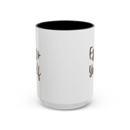 Espresso Yourself Accent Coffee Mug