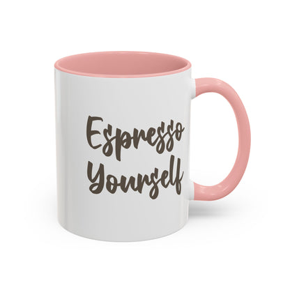 Espresso Yourself Accent Coffee Mug