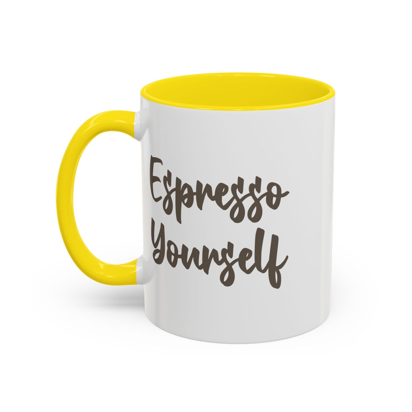 Espresso Yourself Accent Coffee Mug