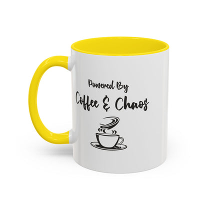 Coffee & Chaos Accent Coffee Mug