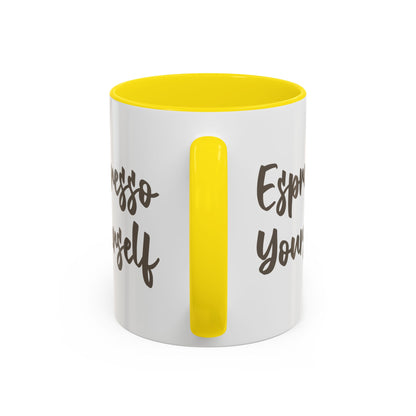 Espresso Yourself Accent Coffee Mug