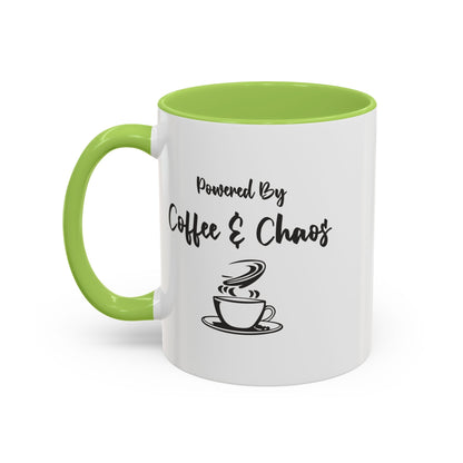 Coffee & Chaos Accent Coffee Mug