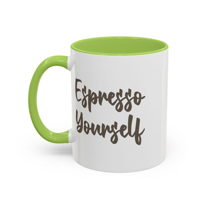 Espresso Yourself Accent Coffee Mug