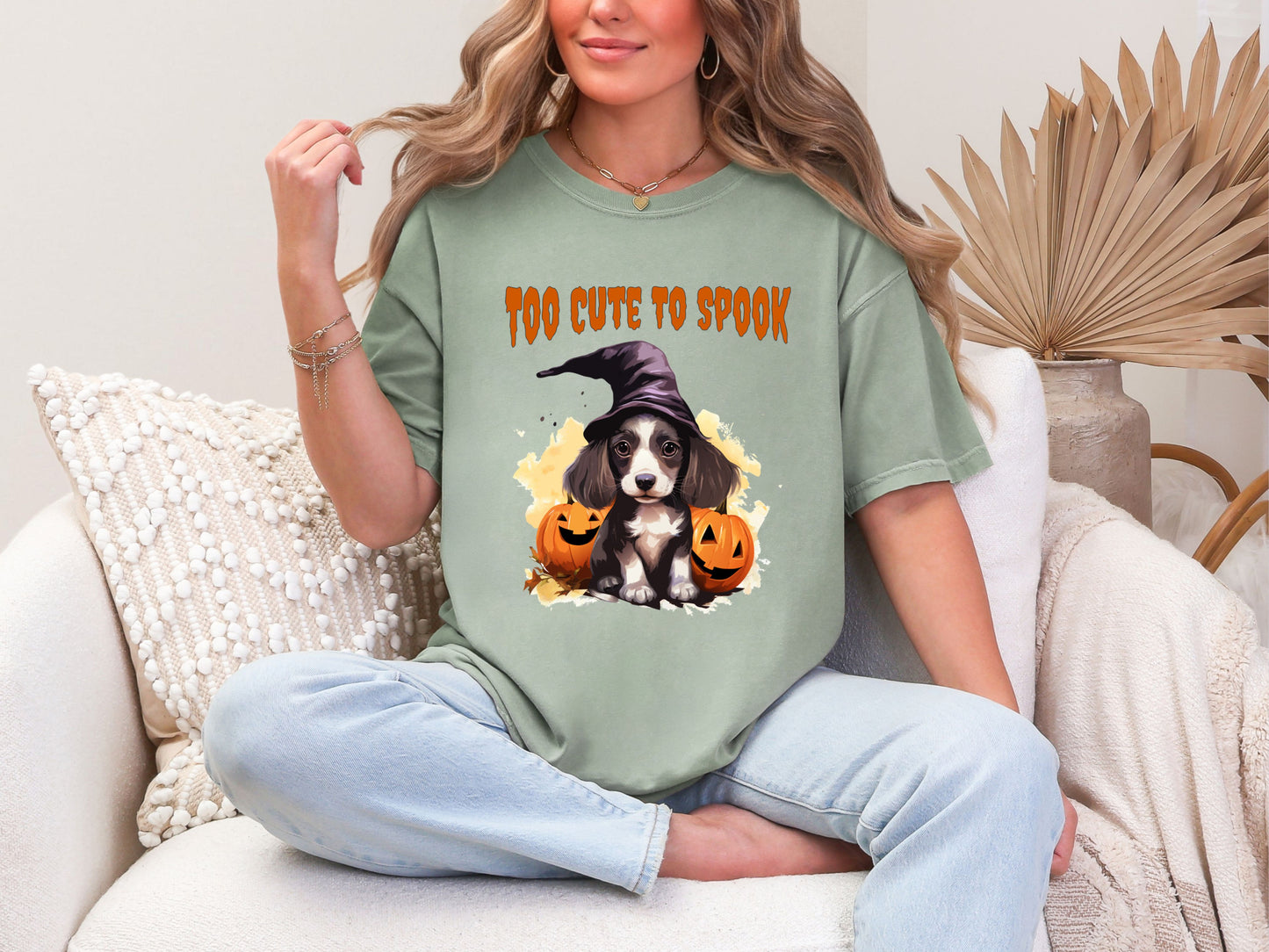 Too Cute To Spook Comfort Tee