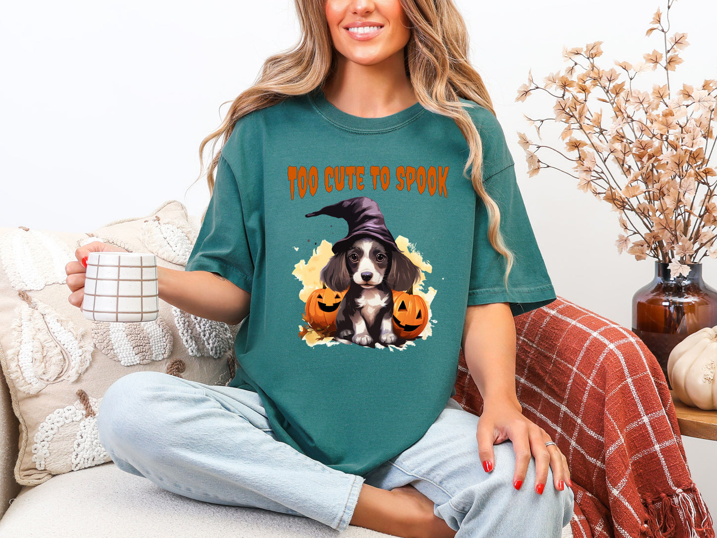 Too Cute To Spook Comfort Tee