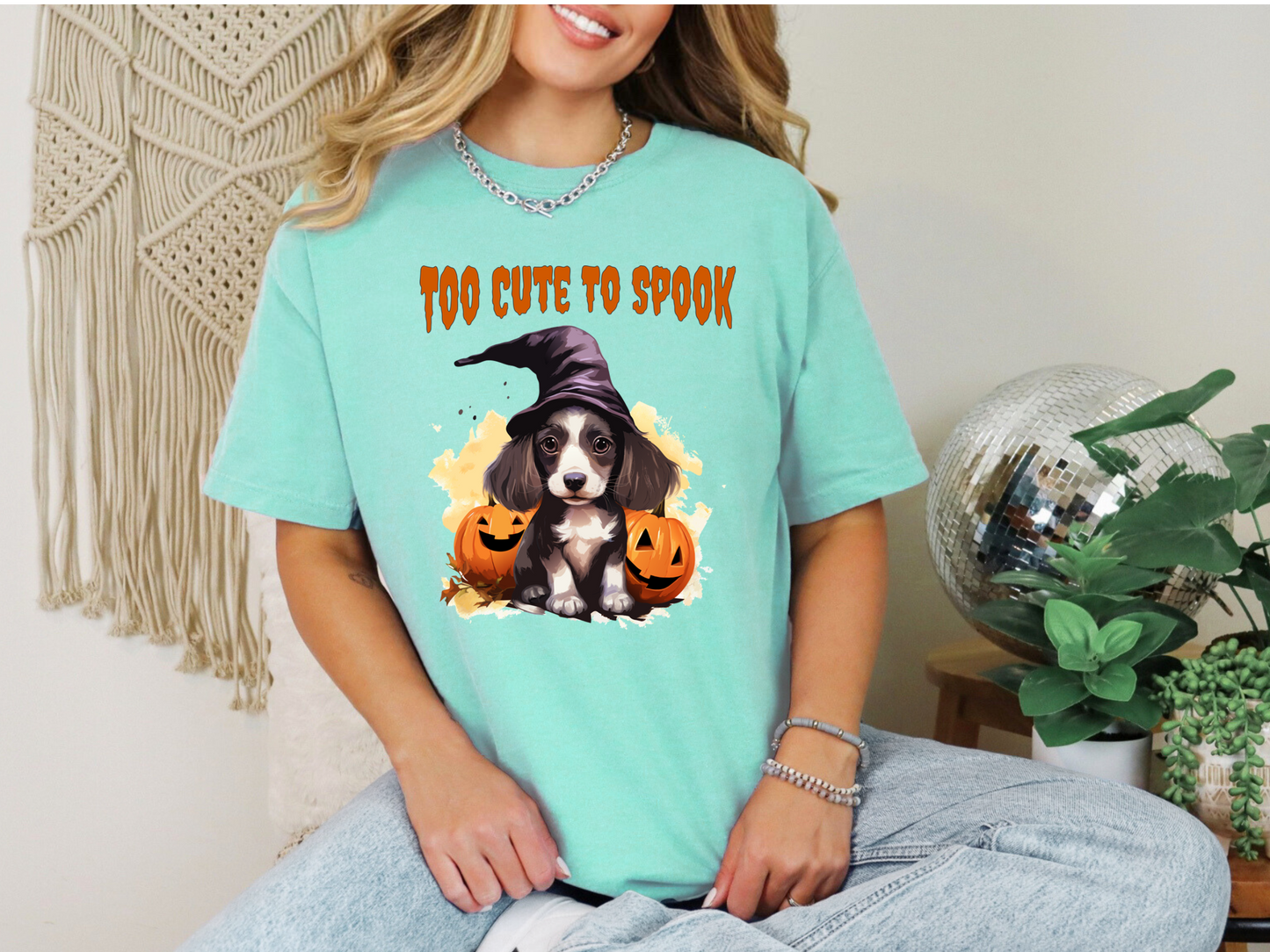Too Cute To Spook Comfort Tee