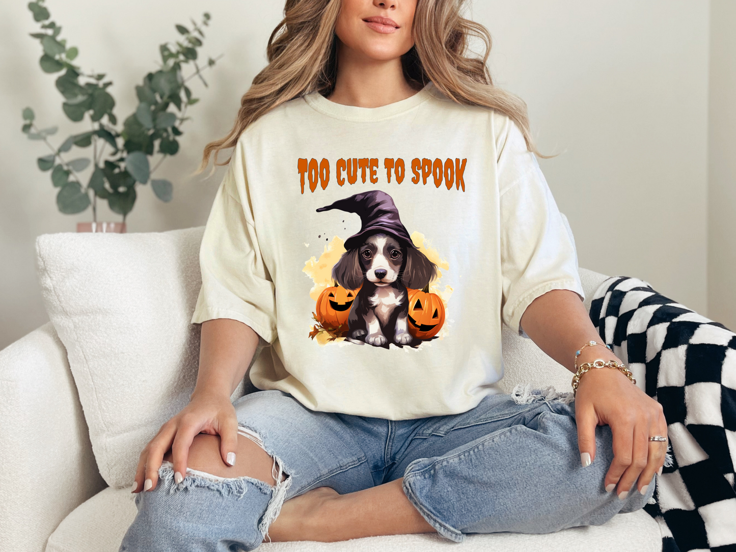 Too Cute To Spook Comfort Tee