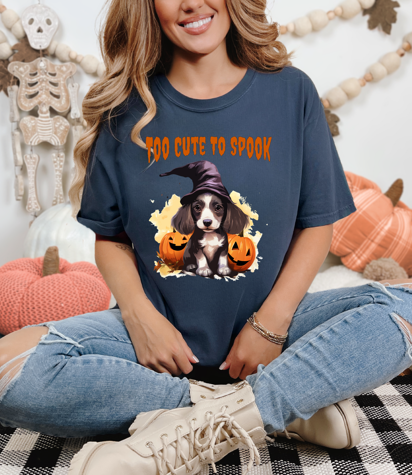 Too Cute To Spook Comfort Tee